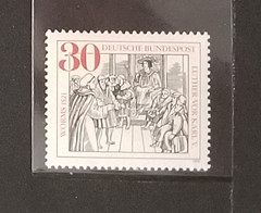30 Pf Luther vor Karl V (Deutsche Bundespost) — Scott #B319