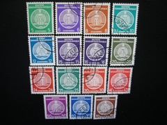 DDR 1953/73- Collection of 88 All Different Stamps Used + Mint