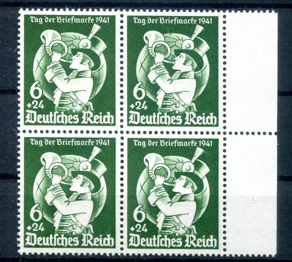 Third Reich 762 block of four ** MNH mint never hinged 26EUR (H8608