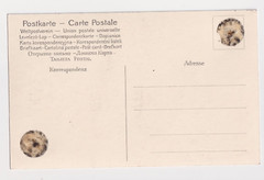 ZEPPELIN COMPANY ISSUED POSTCARD DEPICTS COUNT ZEPPELIN EXHIBITION ITEM ZP974