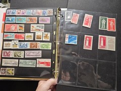 1800-1900 Germany & Colonies Stamp Collection Album Mixed Used & Mint Blocks