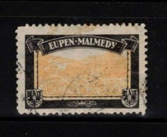 Germany Lost Territory Eupen-Malmedy Propaganda Poster Cinderella Stamp; Belgium