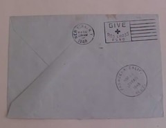 GERMAN PEACE DOVE 1M EXPRESS 26-2-1948 B/S USA