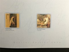 GERMAN POST ART-EDITION 2008/08 CARL SPITZWEG KUNST ART GEMÄLDE