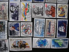 Germany 1986- Complete Year of 38 Stamps CTO + Used, Fine