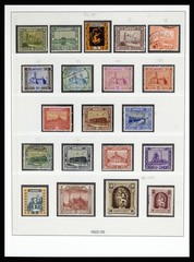 GERMANY SAAR 1920-1959 MNH MH Used Partly Double Lindner Album Stamp Collection