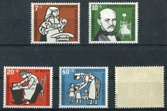 Set No. 243-246 Kinder Bund Clean Postfresh BPP Expert Signature MNH