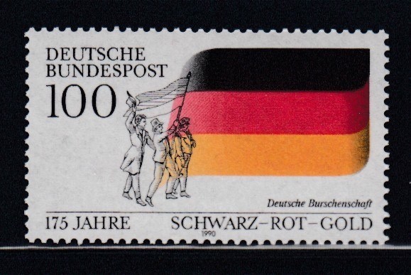 WEST GERMANY 175th Anniversary of German Students‘ Fraternity MNH stamp