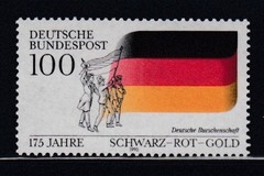 WEST GERMANY 175th Anniversary of German Students‘ Fraternity MNH stamp