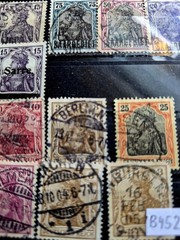GERMANY Reich 1921 Inflation Dull Surcharge Germania (Lots #0394)