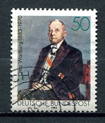 Germany – BRD : Otto Wartburg stamp from 1983 – used
