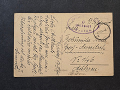 ELITE SOLDIERS FELDPOST WWII German Krakow Krakau Poland Postcard 1941 Stamp