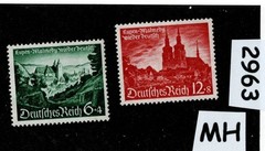 MH Germany 1940 stamp set B174-175 Eupen & Malmedy returned to Reich #2963