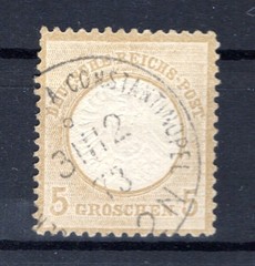 Turkey PRECURSOR V22 excellent stamp 200EUR (GA0534