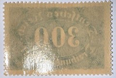 Travelstamps: 1922 Germany Stamps Deutsches Reich 300 Mark Mi. Nr. 249, MNH