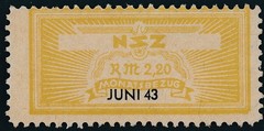 Stamp Germany Revenue WWII 3rd Reich NSZ National Newspaper Set June MNG