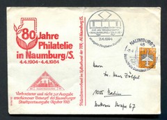 Germany – DDR : Special Philatelic cover from 1984 – Naumburg – used
