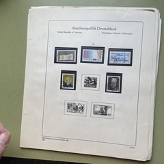 Federal Berlin collection blocks of four mint stamped smorgasbord D-38