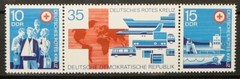 Germany DDR stamps – From the Work of the Red Cross_1972 – MNH.