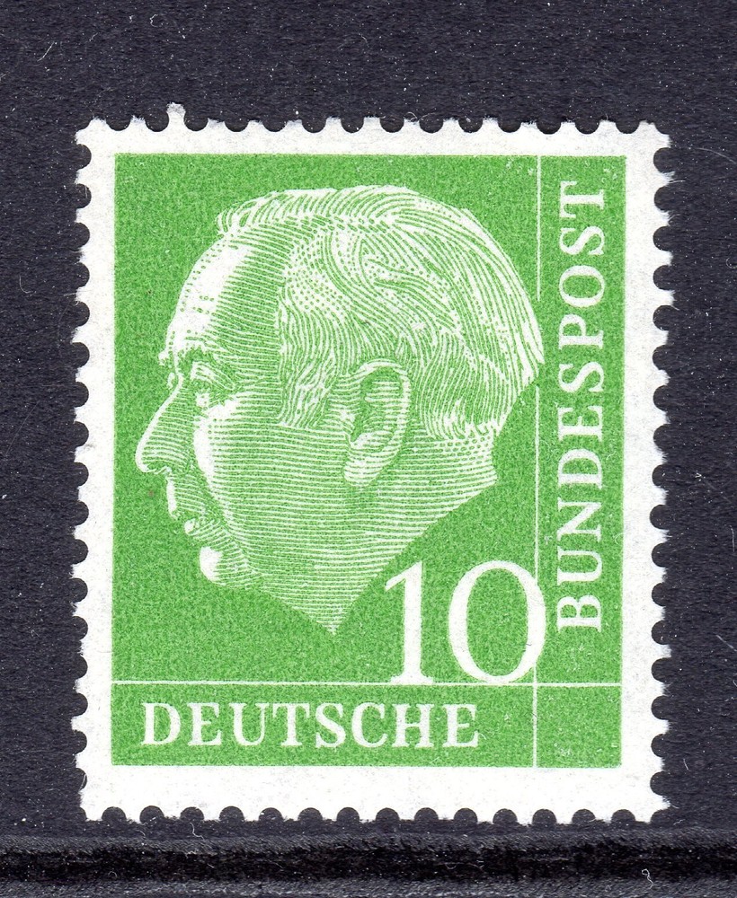Germany Scott # 708 VF MNH 1954 10 Pfg President Theodor Heuss