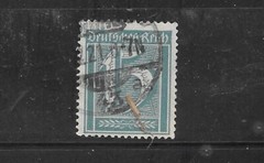 GERMANY GERMAN SC#293 1923 15PF NUMERAL VF USED OLD VINTAGE STAMP