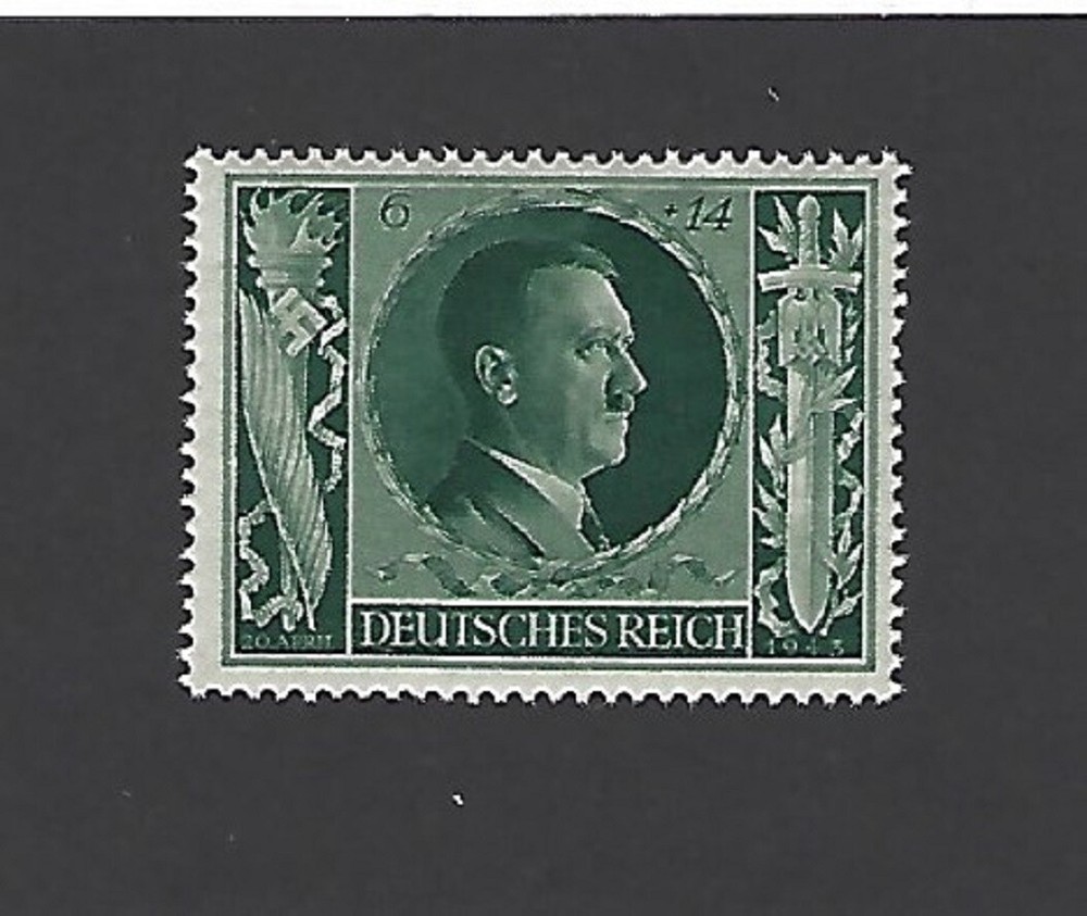 MNH Adolf Hitler stamp B232 / 1943 Birthday / Germany / Third Reich / WWII