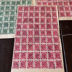 MASSIVE ACCUMULATION LOT GERMANY POSTHORN STAMPS ON PAGES, INCLUDES HIGH DENOMS