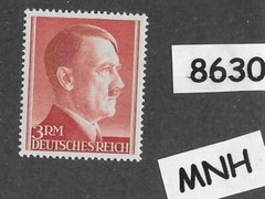 MNH stamp 3RM Adolf Hitler / Third Reich Germany / Sc 526 Perf 14.0 #8630