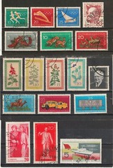 German Democratic Republic – Lot 42: (1957/60) Scott 2024 Catalog Value $44.60