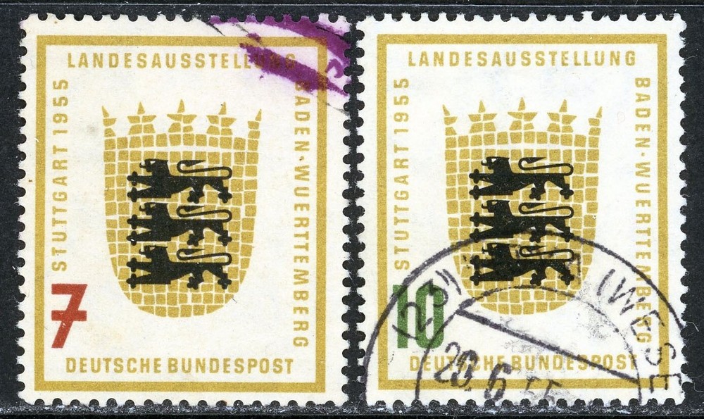 Stamps Germany, Scott # 729-730 used, complete set