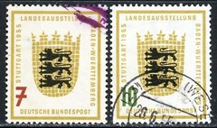 Stamps Germany, Scott # 729-730 used, complete set