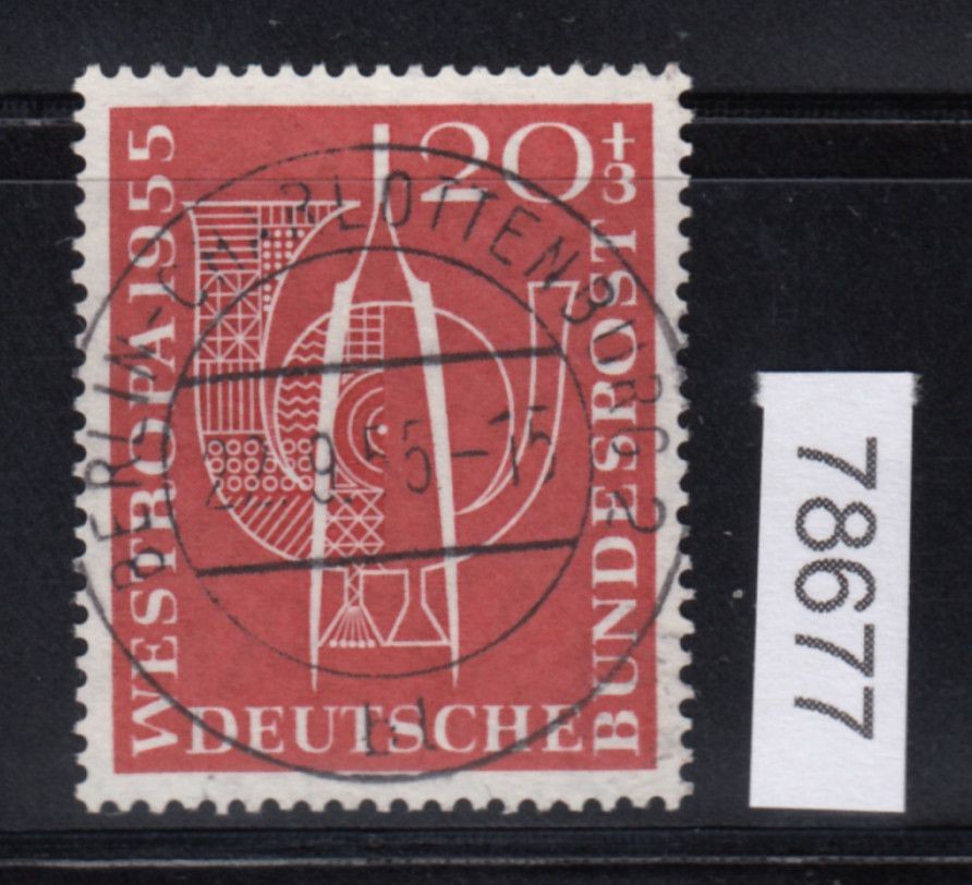 Bundle 1955, Mich. No.: 218 LUXURY Cancelled Berlin Charlottenburg