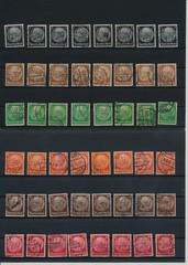 Germany, Deutsches Reich, Nazi, liquidation collection, stamps, Lot,used (BO 9)