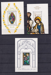 Berlin MNH ** Block 5, 6 & 7 Christmas Souv Sheets