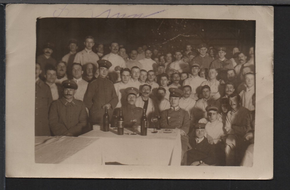 ✔️ GERMANY REICH WWI SOLDIERS EXCELLENT RARE AGED MILITARY POSTCARD