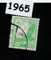 Used Stamp Sc C46 Airmail Luftpost 1934 Third Reich era Germany #1965