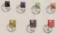 82126-GERMANY 1948 ALLIED OCCUPATION ON 6 LEAFS – SCANS IN DESCRIPTION