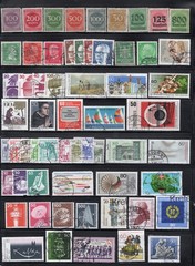 100+ German Stamps mostly Used & some MH MNH – Nice Mix 1900’s