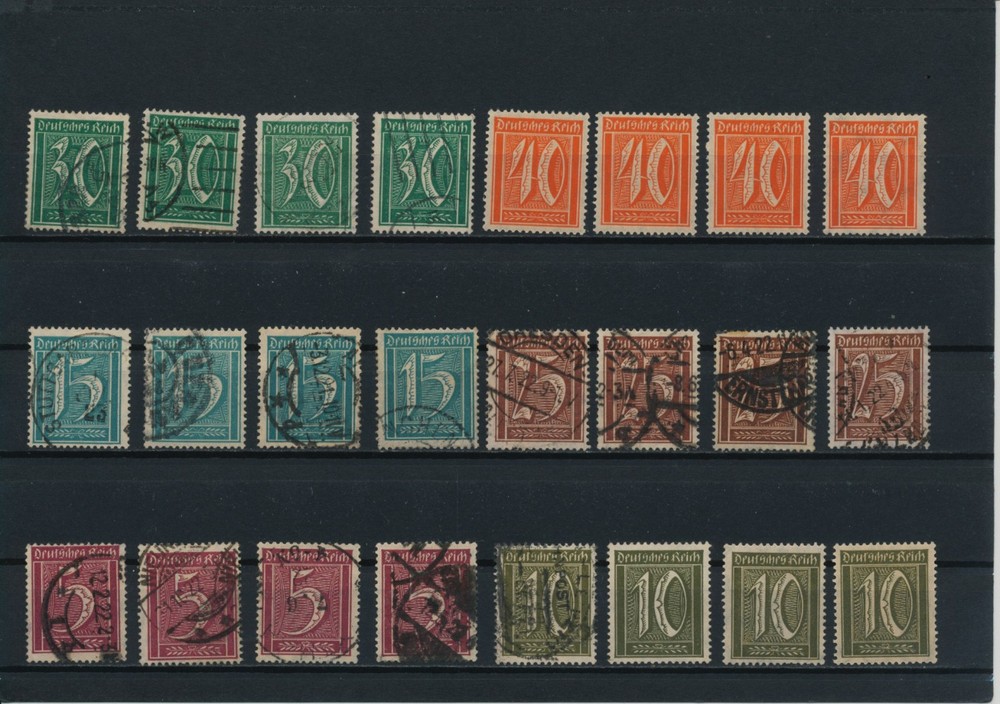 Germany, Deutsches Reich, Nazi, liquidation collection, stamps, Lot,used (BL 54)