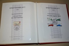 Album of 96 German Ersttagblatt ETB First Day Covers from 1975 to 1982