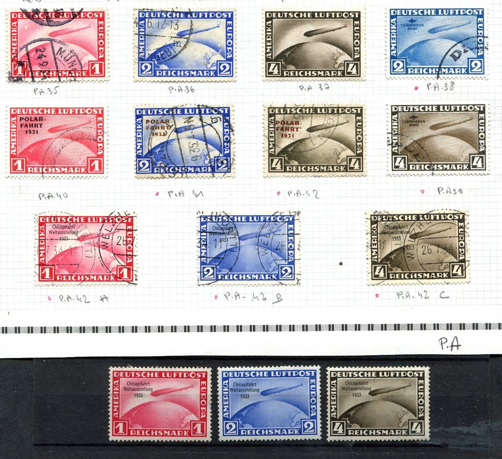 Germany 1900 -1945 – Collection semi-classics with many better stamps and sets