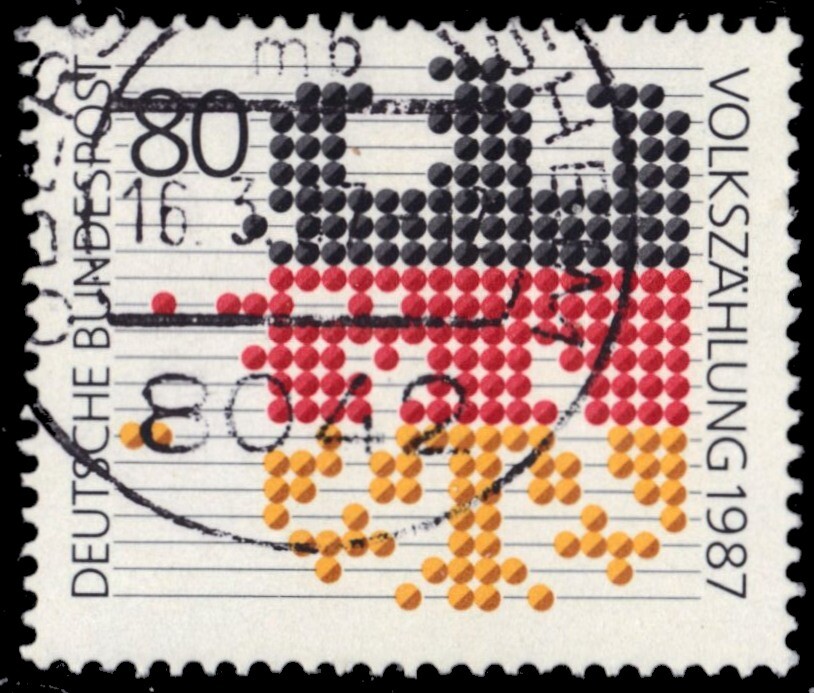 GERMANY 1499 – National Census „German Eagle“ (pc17411)
