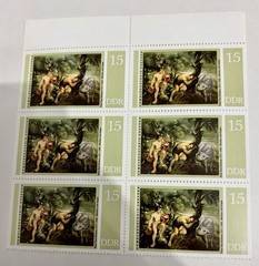 DDR Germany 1977 Stamps 400th Anniversary of Peter Paul Ruben, Mint Never Hinged