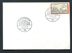Germany – BRD : Cover with fancy cancels (5.6.1970) – Saarbrücken – used