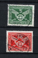 German Reich : Traffic exhibiton set from 1925 – used