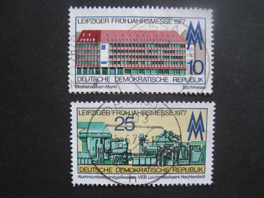 Ddr MiNr. 2208-2209 Stamped (AF 630)