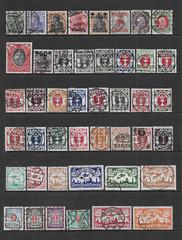 DANZIG ONE PAGE – VARIOUS USED ISSUES 1920 – 1923 (B)