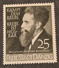 WW2 Third Reich Nazi German Danzig 1939 Health & Science Set Mi 269-271