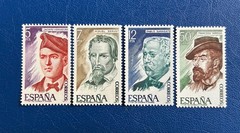 Spain – 1977 – Notable Figures: Authors, composer, Theologian – MNH**