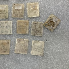 20 USED/HR mixed Deutsches Reich/Germany/Bayern Stamps; 1933- 1945; $1 Ships.